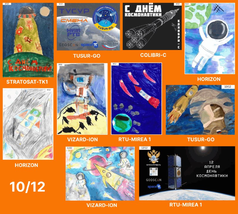 🛰 Результаты охоты за изображениями с МКА StratoSat-TK1, Colibri-S, HORIZON, RTU MIREA 1, TUSUR GO, Vizard-ion. С 11 по 13 апреля.Скажу, что было непросто. Эпизодически мешали сигналы DMR станций и т.п.. Но особый привет окрестному охраннику, т-щу В., которого настигла превентивная карма. Т-щ В. с помощью использования радиосвязи на 70-ти сантиметровом участке диапазона(рядом с частотой нисходящей линии МКА), проводил активное расследование в отношении коллег, выясняя, кто съел его ужин, и разъяснял радиослушателям, кем является этот «нехороший похититель» ужина по жизни. Мешал, конечно, жутко (в течении двух прохождений), но мне было жаль этого «добряка». 🥲​Итого было принято 10 из 12. Есть подозрение, что StratoSat-TK1 и Colibri-S передавали по одному изображению. Впрочем, бывает. (Подсказали, что Colibri-S все же успел передать в начале мероприятия 2 изображения).Новый soundmodem пришелся очень кстати.
