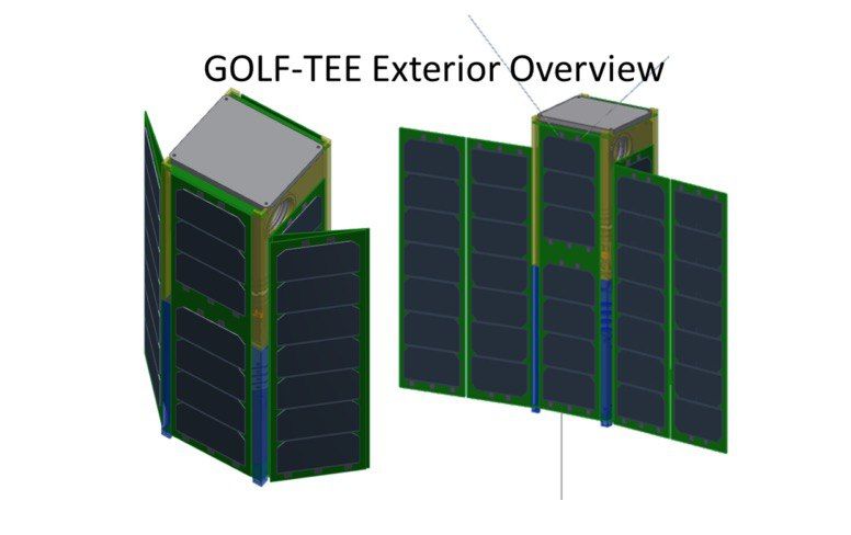 GOLF-TEE CubeSat от AMSAT был представлен для запуска в в рамках программы NASA ELaNa-46.GOLF-TEE - первый спутник в программе AMSAT «Большая орбита, больший след». Цель программы GOLF - пошагово пройти через серию все более усовершенствованных КА, чтобы научиться разрабатывать системы и приобрести опыт, необходимые для успешных полетов на высоких орбитах. Среди них - активный контроль ориентации и возможность управления изменениями ориентации, развертывание и управление солнечными панелями, радиационная стойкость и двигательная установка. Конечной целью программы GOLF является создание спутника на высокоэллиптической орбите (HEO), аналогичного AO-10, AO-13 и AO-40, но более функциональному и более дешевому в изготовлении. Сообщается, что GOLF-TEE также будет полнофункциональным радиолюбительским спутником (LEO) VHF / UHF, с линейным транспондером. Планируемая дата запуска - 1 квартал 2022 годаДополнительная информация
