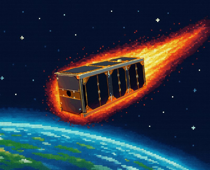 ☄️На прошлой неделе, 28 ноября, с орбиты «сошёл» ArcCube-1 RS25S — один из 3U-кубсатов запуска от 27 июня 2023 года. Этот запуск вывел на орбиту целую коллекцию активных спутников проекта  Space-π 🚀 — УмКА-1, СтратоСатТК‑1, Мониторы‑3 и 4, Визард‑Метео, Нанозонд‑1, УТМН‑2 и другие. Так, что теперь весь орбитальный состав 3U кубсатов июньского запуска 2023‑го с имеет новый статус — ветераны орбиты. Но списывать эту компанию спутников пока рано. «Уход на покой» у них растянется ещё на пару лет и, по прогнозу, завершится к середине 2028 года. А УмКА-1 намерен уйти в числе замыкающих, «проводив с орбиты» многих своих товарищей по запуску 2023 года (и не только).И к приятным новостям.🛰05 декабря — 14 декабря 2025 года ARISS-RU проводит специальную трансляцию для любителей SSTV с МКА «VIZARD-METEO (RS38S)»С дипломными программами 😉Подробности на ресурсе R4UAB