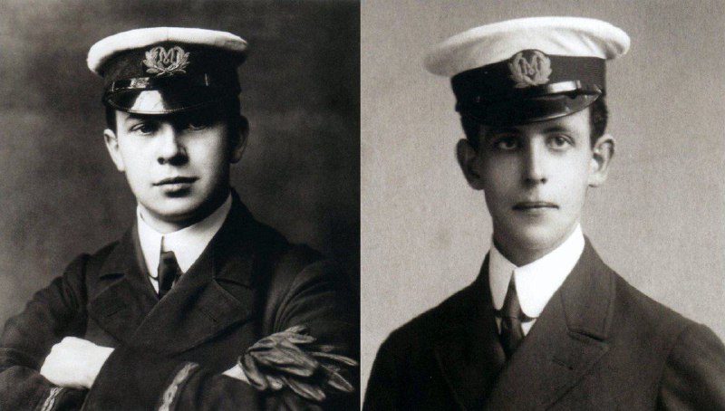 Джек Филлипс(на фото слева) - старший радист с печально известного лайнера «Титаник» затонувшего 15 апреля 1912 года.Он и его помощник Гарольд Брайд, пример мужества и профессионализма.Радисты хладнокровно выполняли свою работу, фактически до последних минут жизни корабля, посылая сигналы бедствия.Примерно в 02