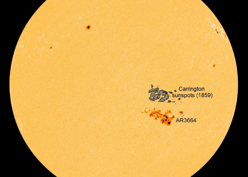 ‼️На Солнце произошла целая серия мощных вспышек с выбросами в сторону Земли и в ближайшие ночи будут северные сияния над всей территорией России‼️За последние 32 часа (с 5 утра 8 мая по 12 часов дня 9 мая) на Солнце произошло 4 вспышки класса 