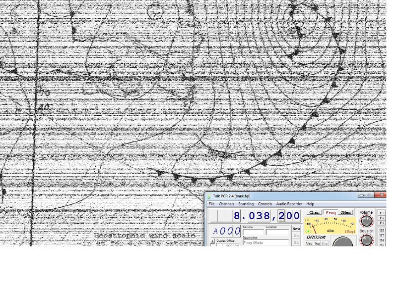 8040 khz 1510 utc , fax NORTHWOOD Англия