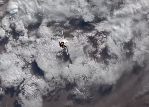 Прямая трансляция стыковки корабля-модуля «Прогресс М-УМ» с МКС