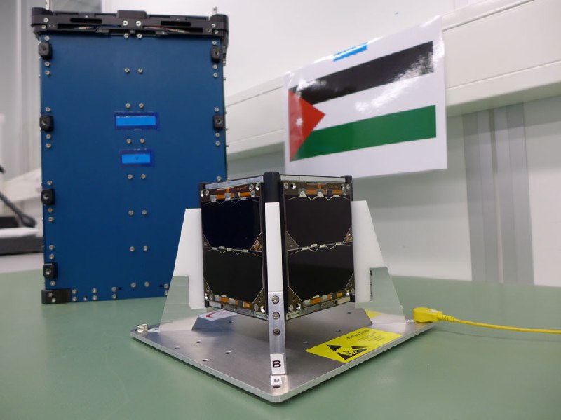 AMSAT в twitter сообщает об активации линейного трансондера  на спутнике JO-97 JY1SAT (JO-97) — первый иорданский спутник (1U CubeSat). JY1Sat был запущен 3 декабря 2018 года с базы ВВС Ванденберг в рамках запуска Spacex SSO-A