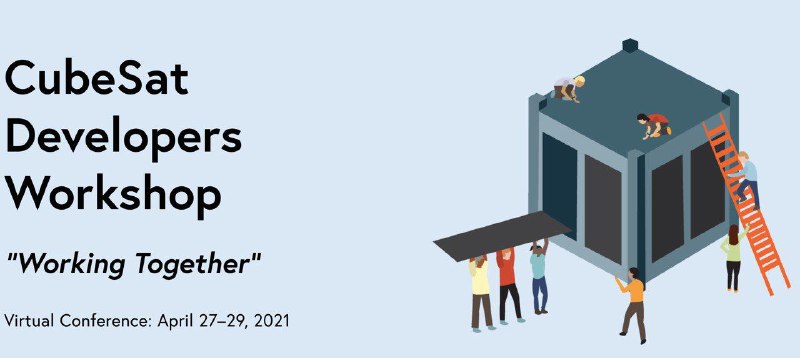 Виртуальная конференция семинара разработчиков CubeSat 27–29 апреля 2021 г.Виртуальный семинар этого года представляет собой сочетание заранее записанных и живых мероприятий. Перед началом семинара 27 апреля будут выпущены предварительно записанные презентации участников дискуссии Live Q&A. AMSAT представит виртуальный стенд и стендовую презентацию на семинаре. В постерной презентации AMSAT исследуется влияние предлагаемых правил предотвращения образования космического мусора, развитие CubeSat и образование в области STEM.Мероприятие на английском языке!Регистрация на семинар разработчиков Virtual CubeSat 2021 года бесплатна для всех желающих. Для получения полной информации о конференции посетите 