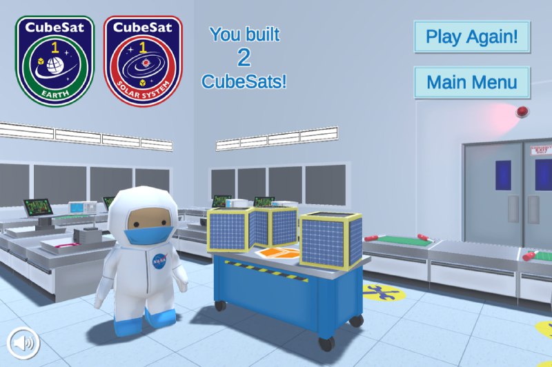 Около года назад, попалась на глаза забавная игра-симулятор CubeSat Builder. Цель игры — собрать максимальное количество кубсатов за отведенное время. Игра жизненная. Мех. испытания, контрольное взвешивание, сборка и... нехватка времени. Лично мне удавалось собрать не больше трех, да и то пару раз.😅В общем, если интересно, как происходит серийная сборка кубсатов, вы не знаете, чем себя занять в промежутке между ожиданием гостей и походом в гости, ну или уже соскучились по любимой работе — рекомендую! Игрулька понравится!