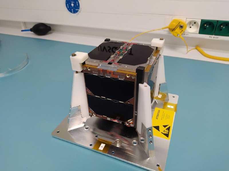 Активация транспондера UVSQ-Sat- С субботы, 12 сентября (00