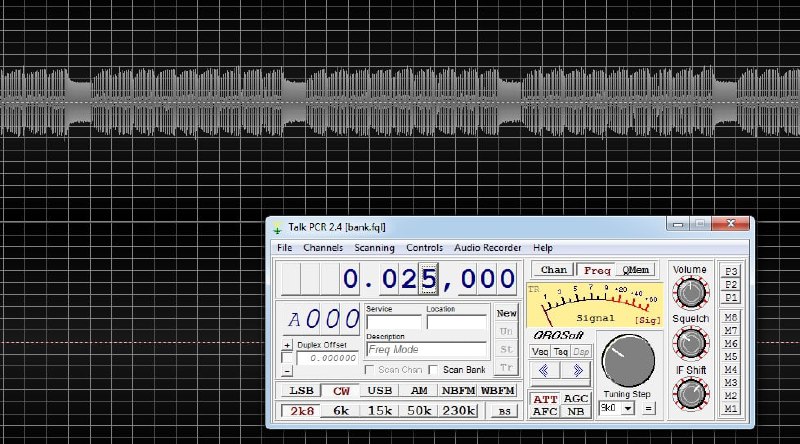 25.0 khz RJH63 ОКЕАН, Краснодар. Бета — служба точного времени. Включилась 1405 мск и до 1425 мск