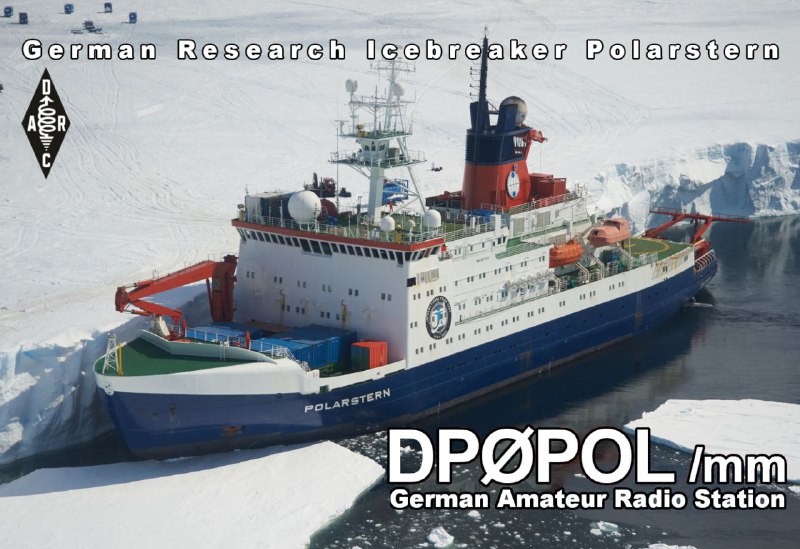 Позывной DP0POL/mm активен с ледокола 