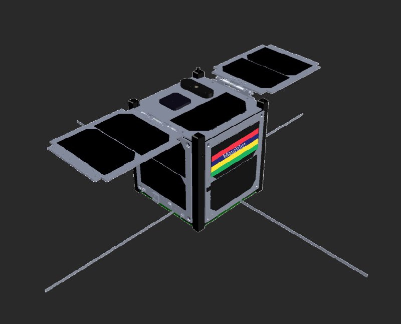 Жан Марк Момпл (3B8DU) сообщил, что MIR-SAT1, первый спутник Республики Маврикий, будет запущен с МКС 22 июня 2021 года в 10