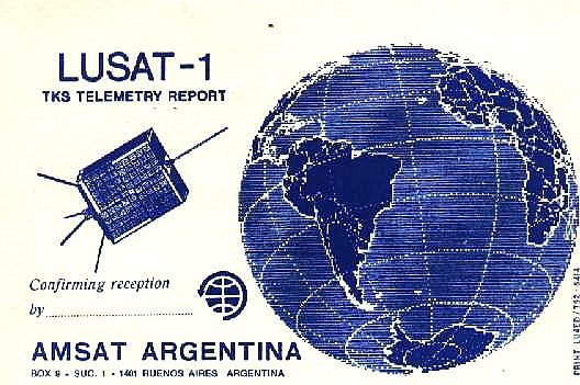 🇦🇷 22 января 1990 года в качестве дополнительной полезной нагрузки, ракетой носителем Ariane 4 из космодрома Куру, был выведен на орбиту Земли, первый аргентинский спутник - LUSAT (LO-19).LO-19 имел на борту дигипитер с восходящей линией связи в любительском 2-метровом диапазоне, нисходящей линией связи в 70-сантиметровом любительском диапазоне и ПЗС-камеру. По этому поводу у Аргентинского радиолюбительского сообщества с 20 по 28 января, движуха🕺🛰 Спутник и сейчас нарезает круги по орбите и подает признаки жизни в виде несущей. Довольно сильной. Но не более того.Подробности о неделе активности, посвященной 34-летию запуска LO-19.Источник.