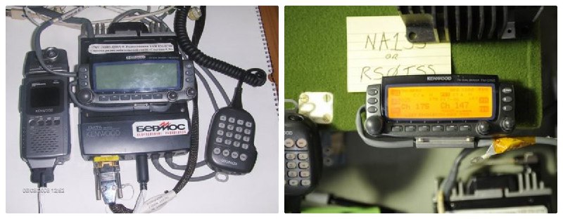 К новости выше, если кому интересно. Демонтированые  KENWOOD TM D-700